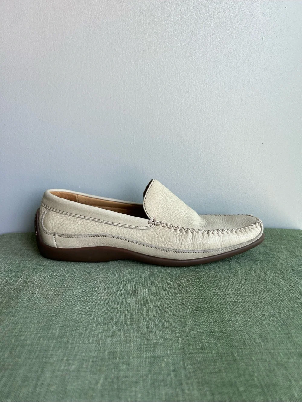 JOHNSON & MURPHY NWOT men’s sheepskin luxe summer casual loafers ⭐️NEW⭐️